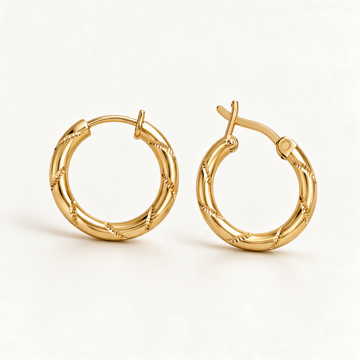 Arracadas de Oro 14K
