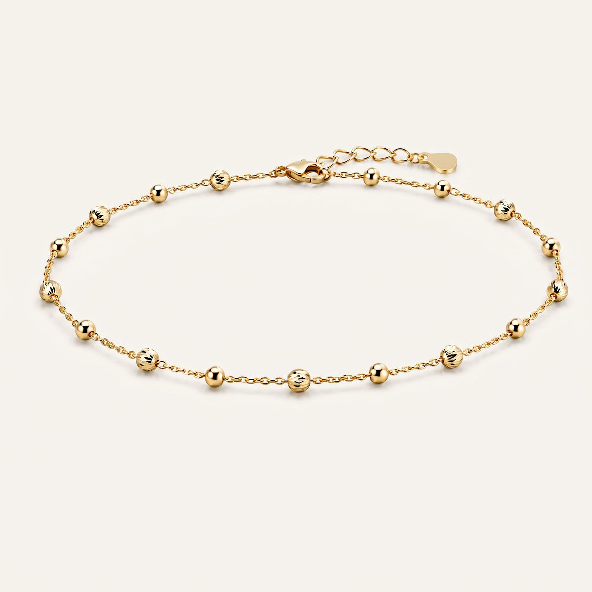Pulsera de oro 14K con eslabones